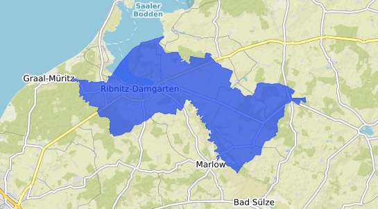 Bodenrichtwertkarte Ribnitz Damgarten